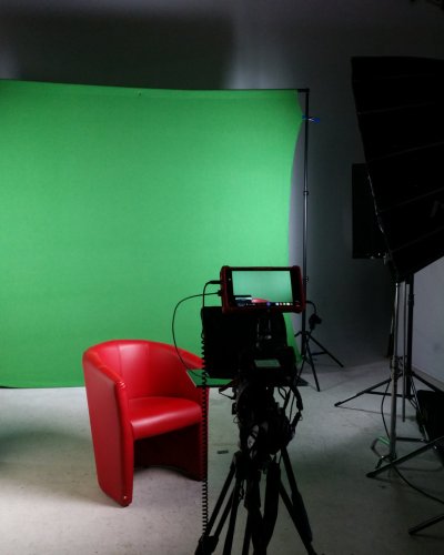 Green Screen Filmproduktion